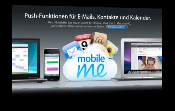 iPhone 3G und MobileMe