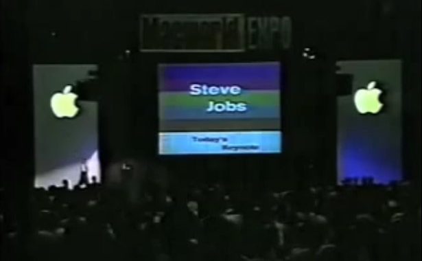 Nostalgie: Steves erste Keynote nach seiner Rückkehr