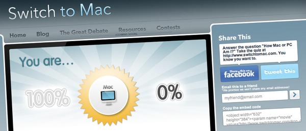 Switch to Mac – Wieviel Mac bist du?