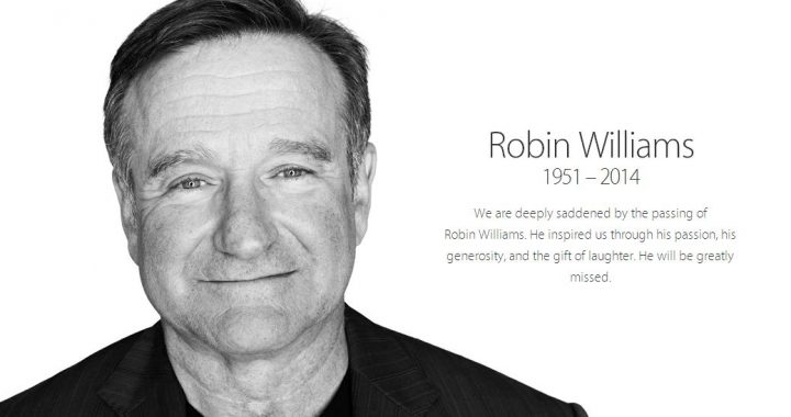 Apple gedenkt Robin Williams mit Sonderseite