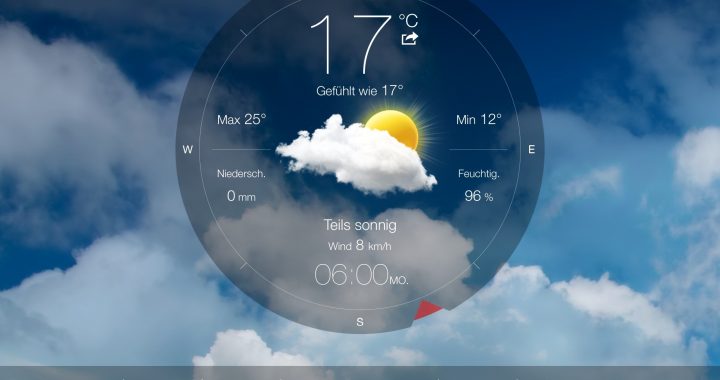 App-Tipp: Wetter Live-Neuauflage