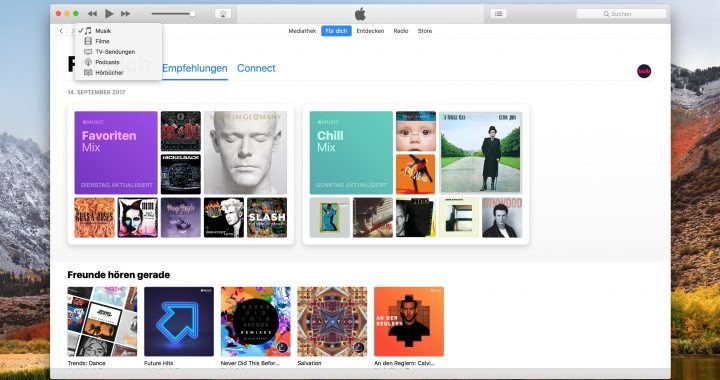 iTunes ab 12.7 ohne App Store und Klingeltöne