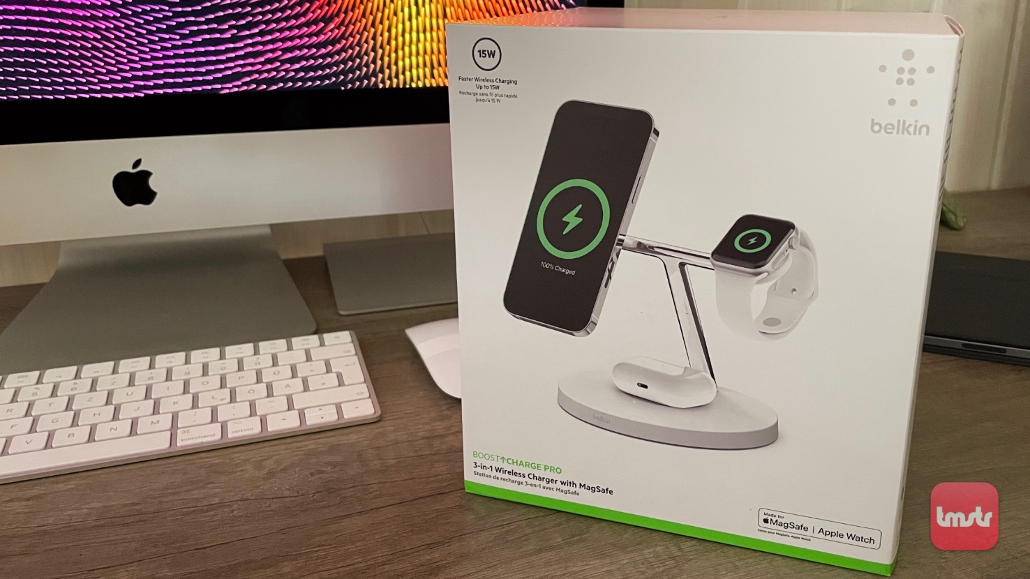 Review – Belkin BOOST CHARGE PRO 3-in-1 Wireless Charger mit MagSafe