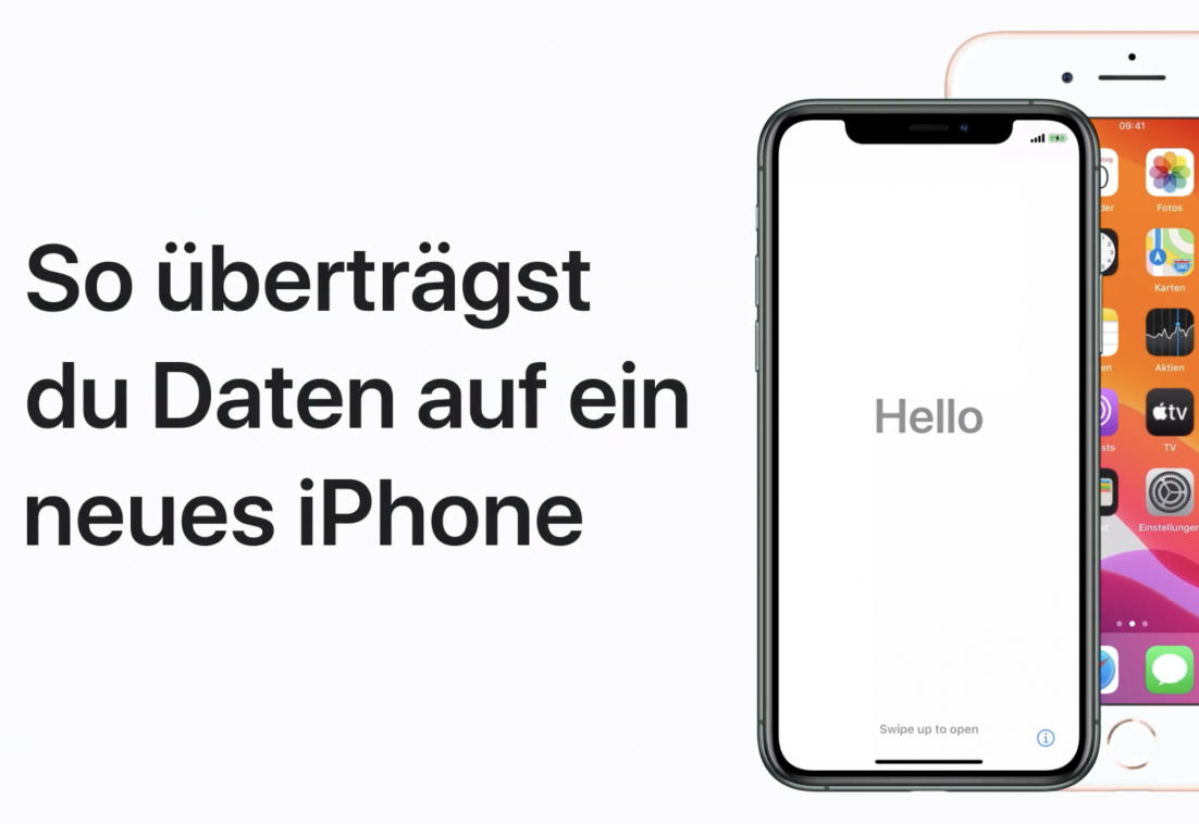 Deine Daten übertragen