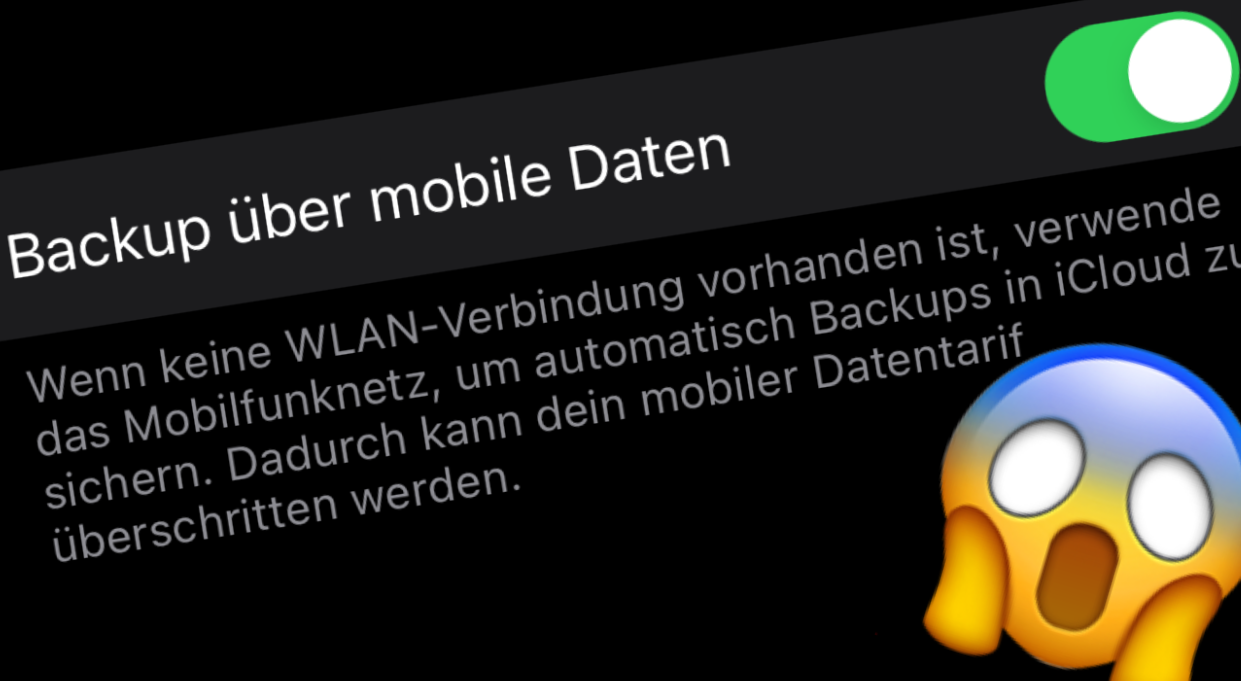 Datenfresser in iOS 15 deaktivieren!