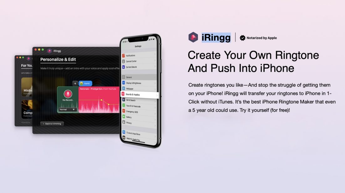 iRingg – Klingeltöne ganz einfach!