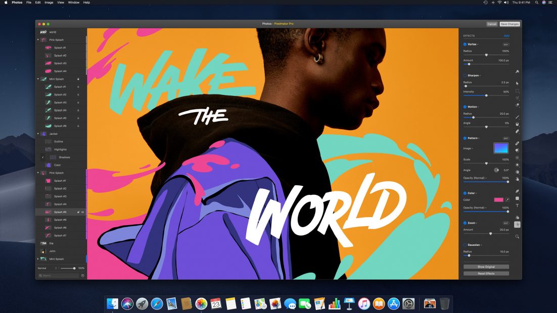Pixelmator Pro 1.4 mit Fotos-Erweiterung