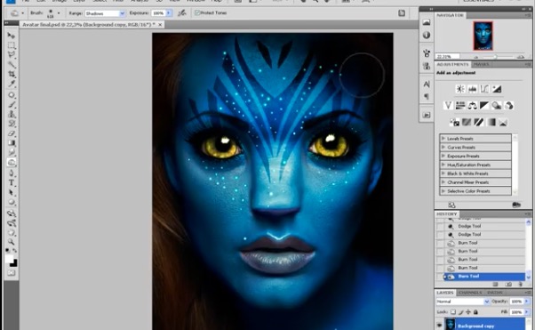 Video-Tutorial: Na’vi-Avatar mit Photoshop